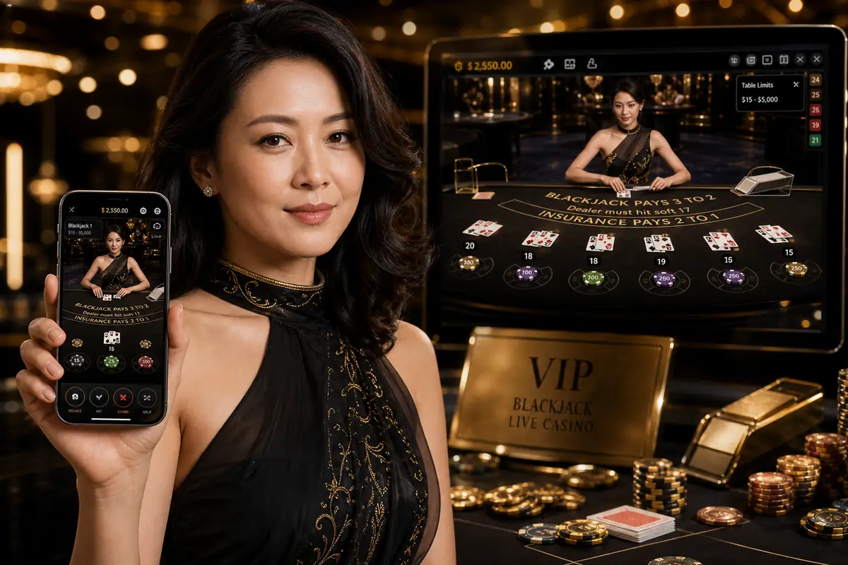 a9member Casino live dealer tables
